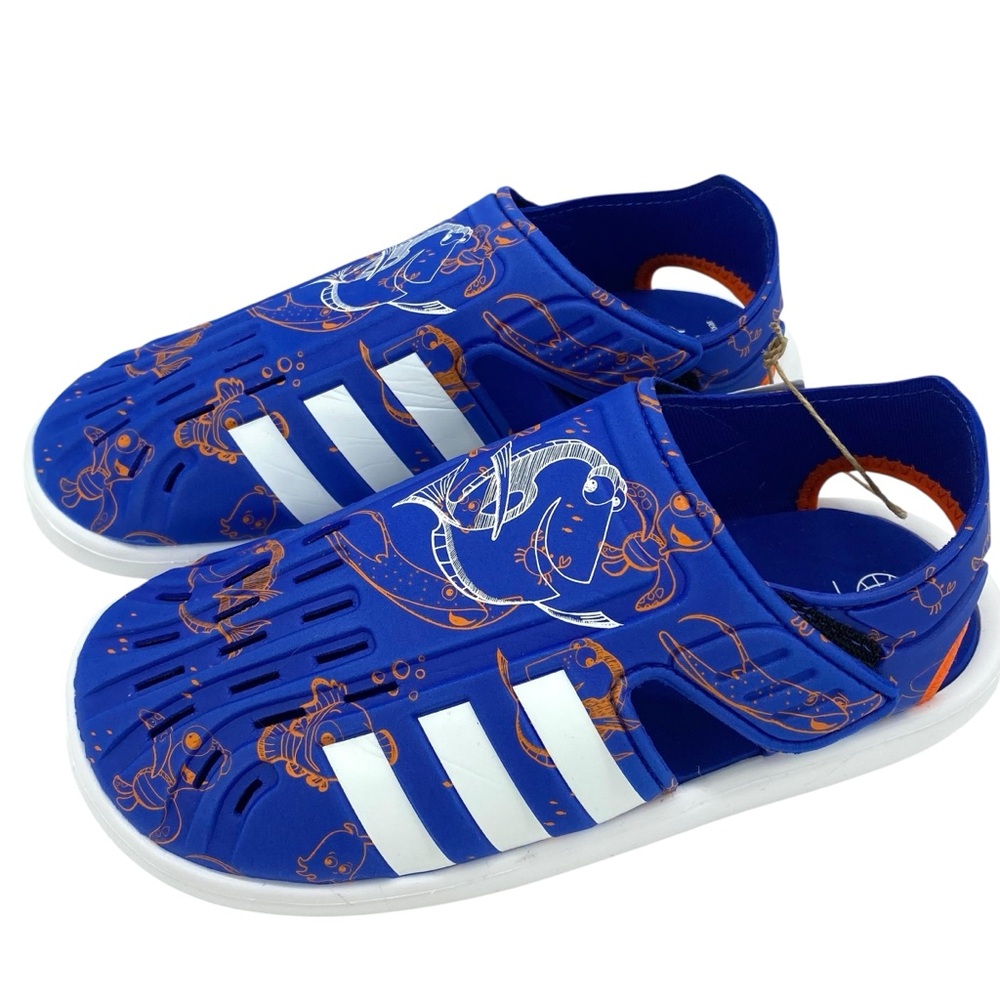 Adidas x Disney Finding Nemo and Dory Closed Toe Boys Summer Water Sandals New